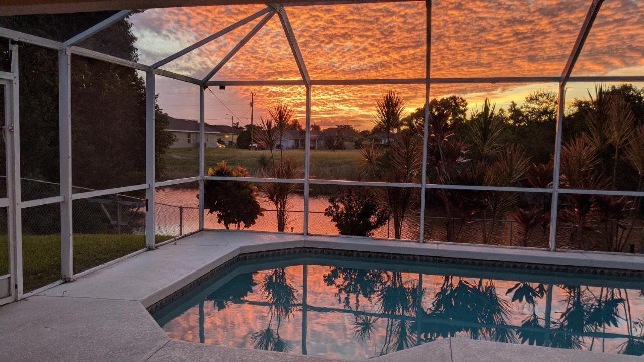 Villa Luhna 3 Bed / 2 Bath Canalfront Heated Pool Cape Coral Dış mekan fotoğraf