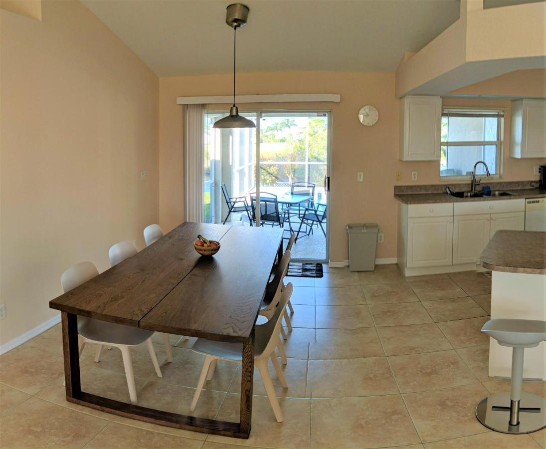 Villa Luhna 3 Bed / 2 Bath Canalfront Heated Pool Cape Coral Dış mekan fotoğraf