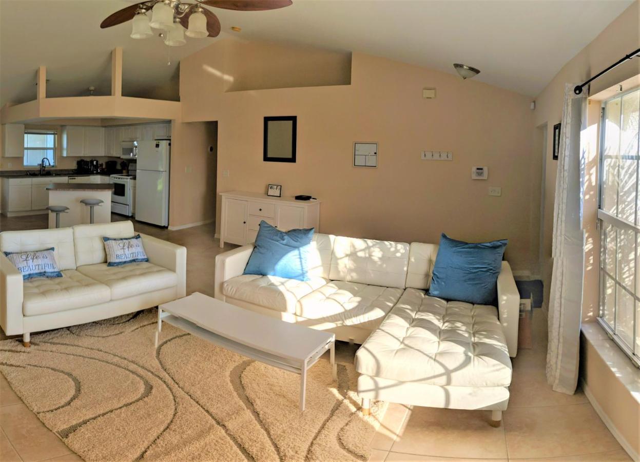 Villa Luhna 3 Bed / 2 Bath Canalfront Heated Pool Cape Coral Dış mekan fotoğraf