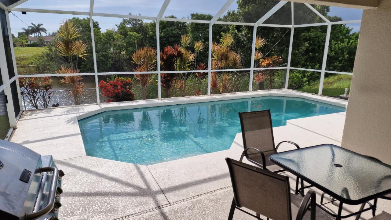 Villa Luhna 3 Bed / 2 Bath Canalfront Heated Pool Cape Coral Dış mekan fotoğraf